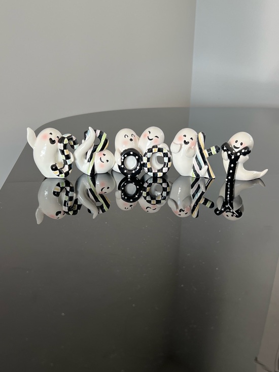 MacKenzie-Childs Other - MacKenzie-Childs Boo Spooky Ghosts Set